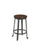 Challiman Rustic Brown Counter Height Bar Stool (Set of 2) - Lara Furniture