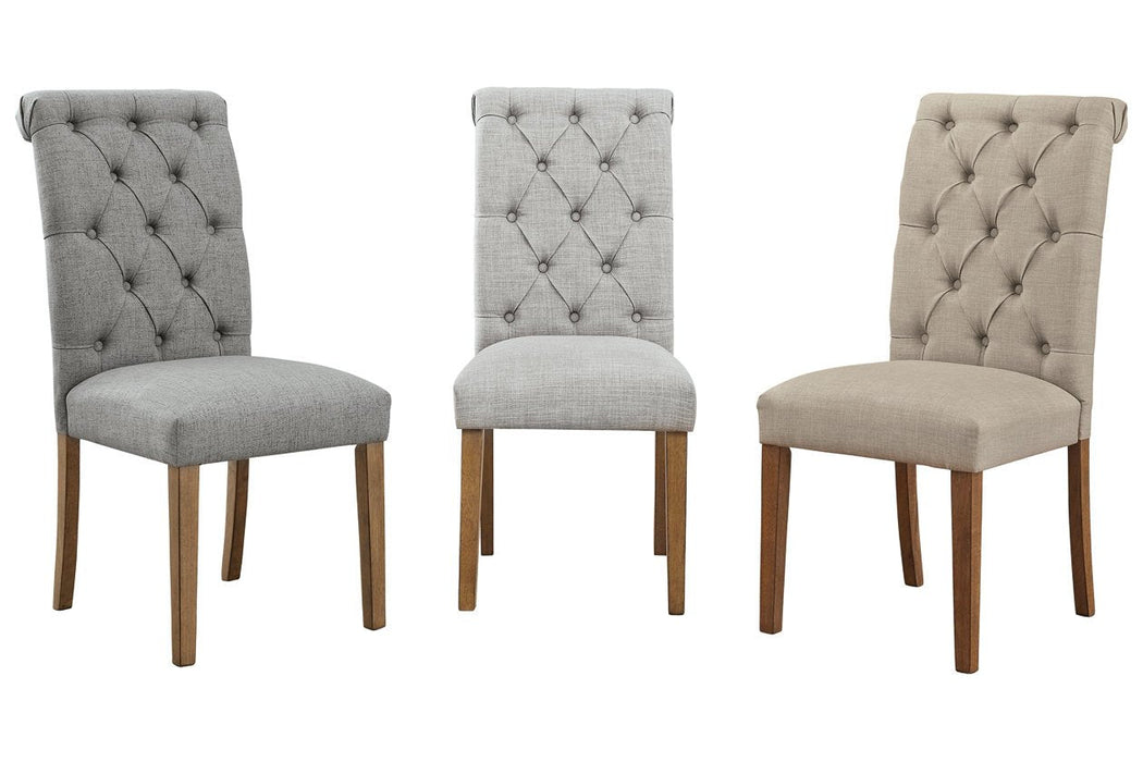 Harvina Gray Dining Chair (Set of 2) - Lara Furniture