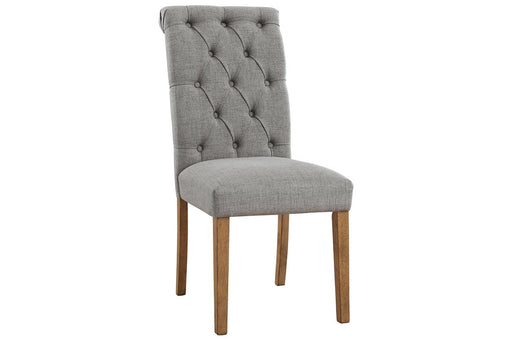 Harvina Gray Dining Chair (Set of 2) - Lara Furniture