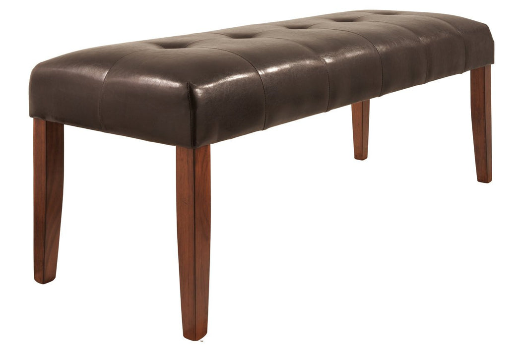 Lacey Medium Brown Dining Bench - Lara Furniture