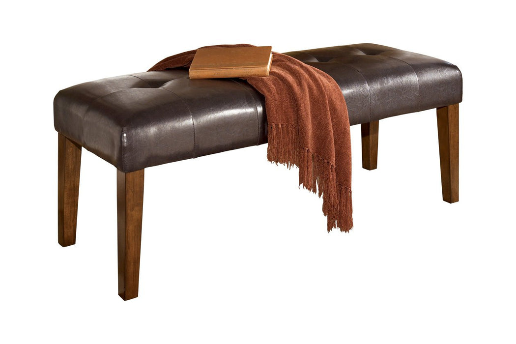 Lacey Medium Brown Dining Bench - Lara Furniture