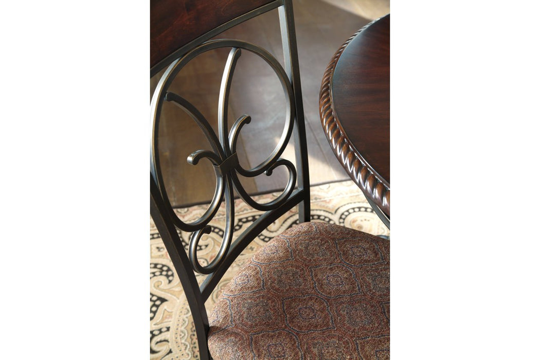 Glambrey Brown Dining Chair, Set of 4 - Lara Furniture