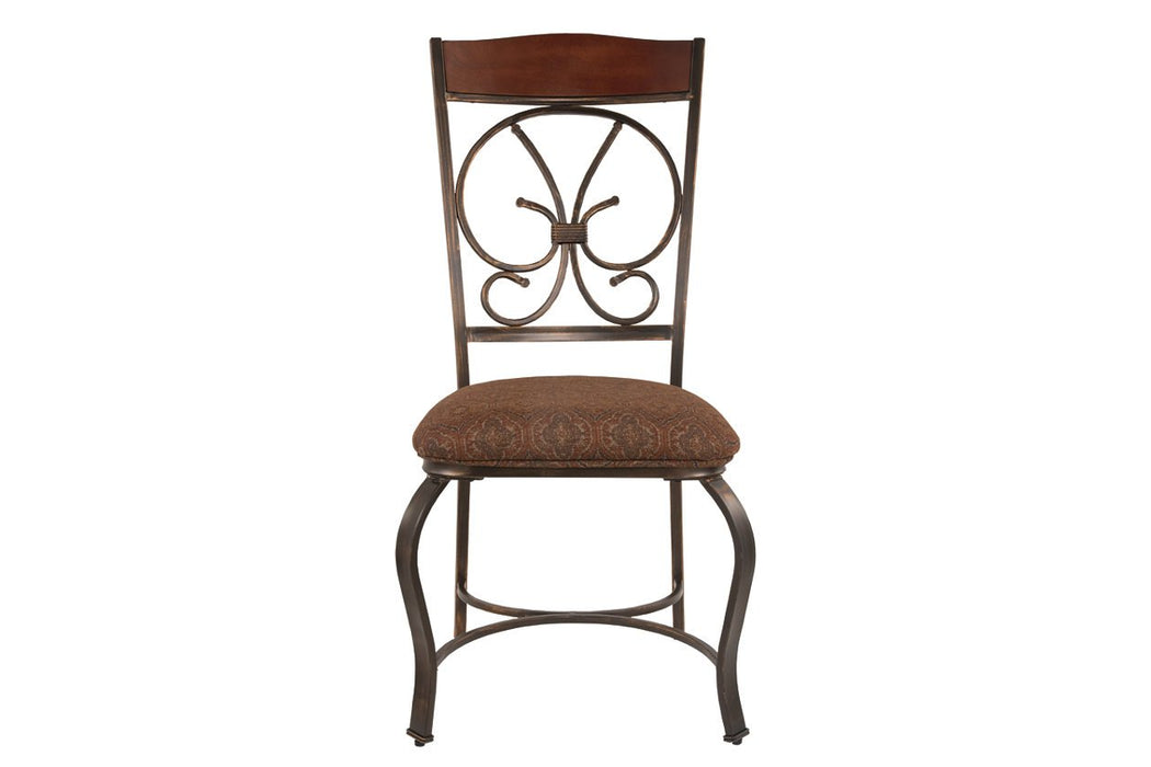 Glambrey Brown Dining Chair, Set of 4 - Lara Furniture