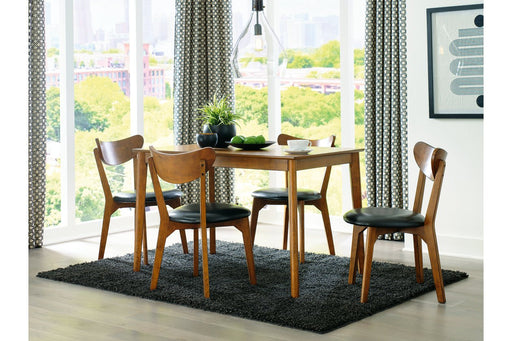 Parrenfield Brown Dining Table and Chairs (Set of 5) - Lara Furniture