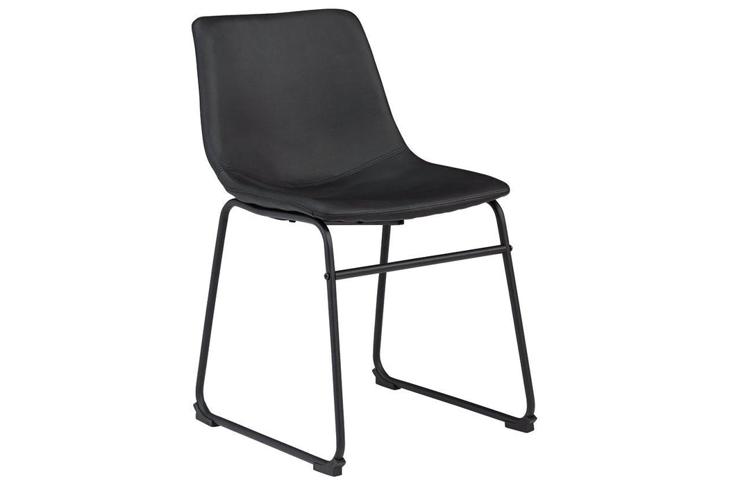 Centiar Black Dining Chair (Set of 2) - Lara Furniture