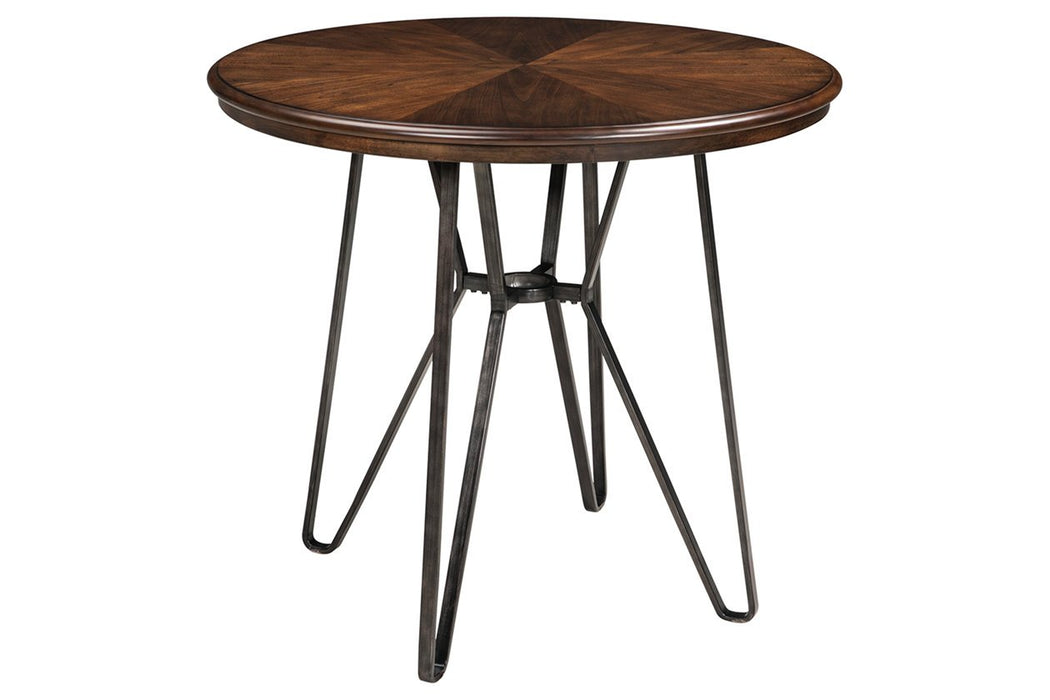 Centiar Two-tone Brown Counter Height Dining Table - Lara Furniture