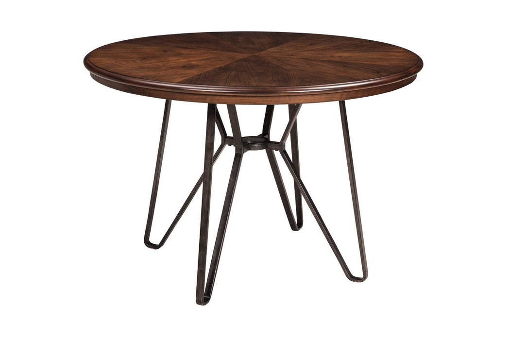 Centiar Two-tone Brown Dining Table - Lara Furniture