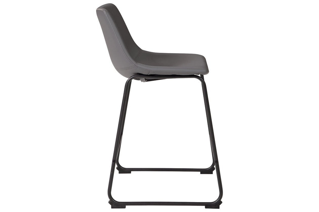 Centiar Gray Counter Height Bar Stool - Lara Furniture