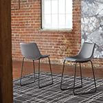 Centiar Gray Counter Height Bar Stool - Lara Furniture