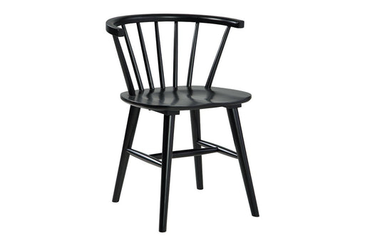 Otaska Black Dining Chair (Set of 2) - Lara Furniture
