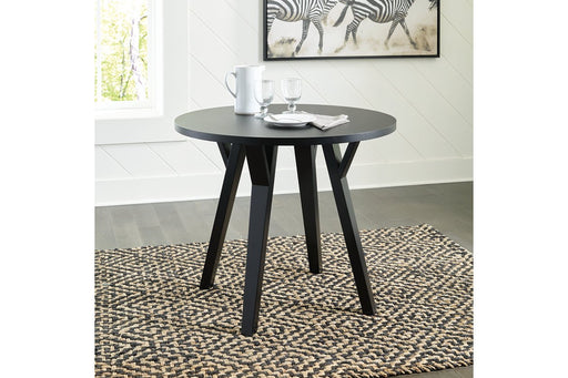 Otaska Black Dining Table - Lara Furniture