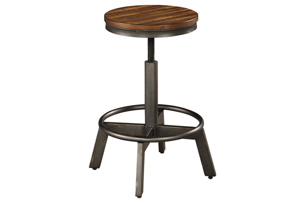 Torjin Brown/Gray Counter Height Stool (Set of 2) - Lara Furniture