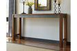 Torjin Brown/Gray Counter Height Dining Table - Lara Furniture