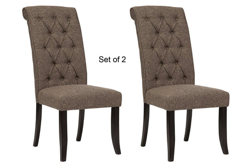 Tripton Graphite Dining Chair (Set of 2) - Lara Furniture