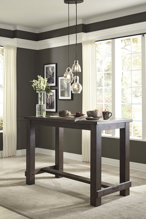 Drewing Brown Bar Table Set - Lara Furniture