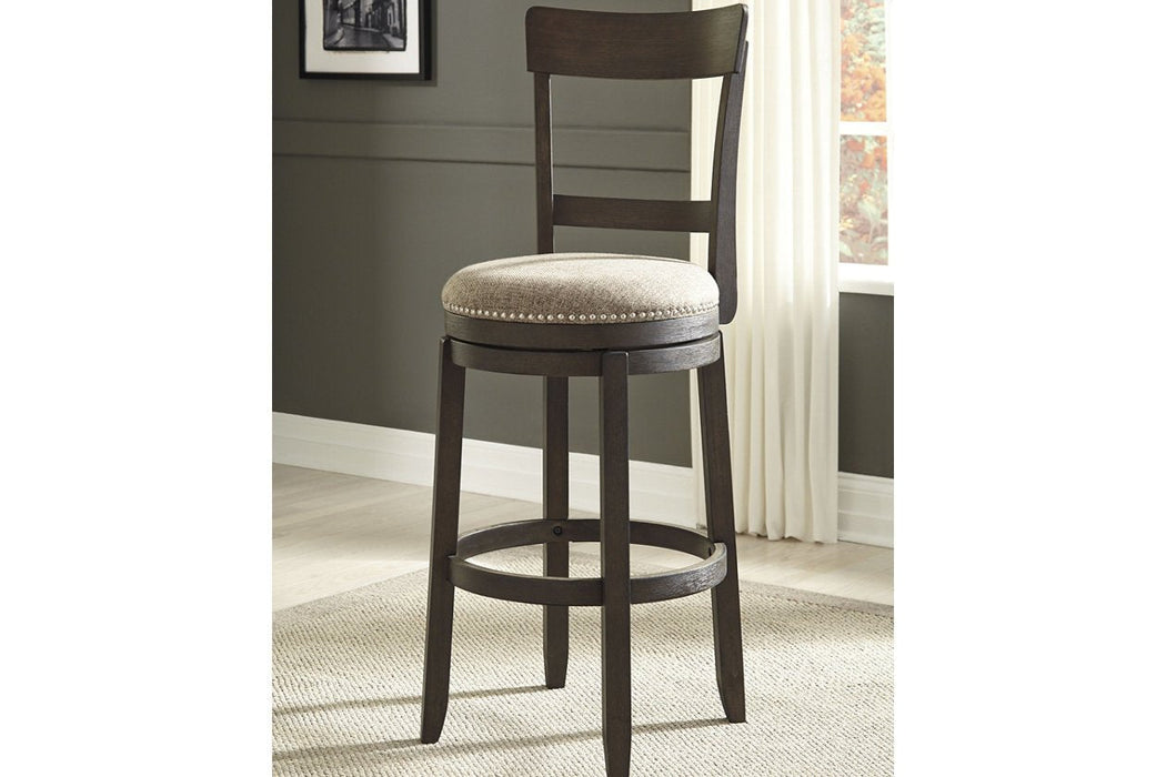 Drewing Brown Bar Height Bar Stool (Set of 2) - Lara Furniture