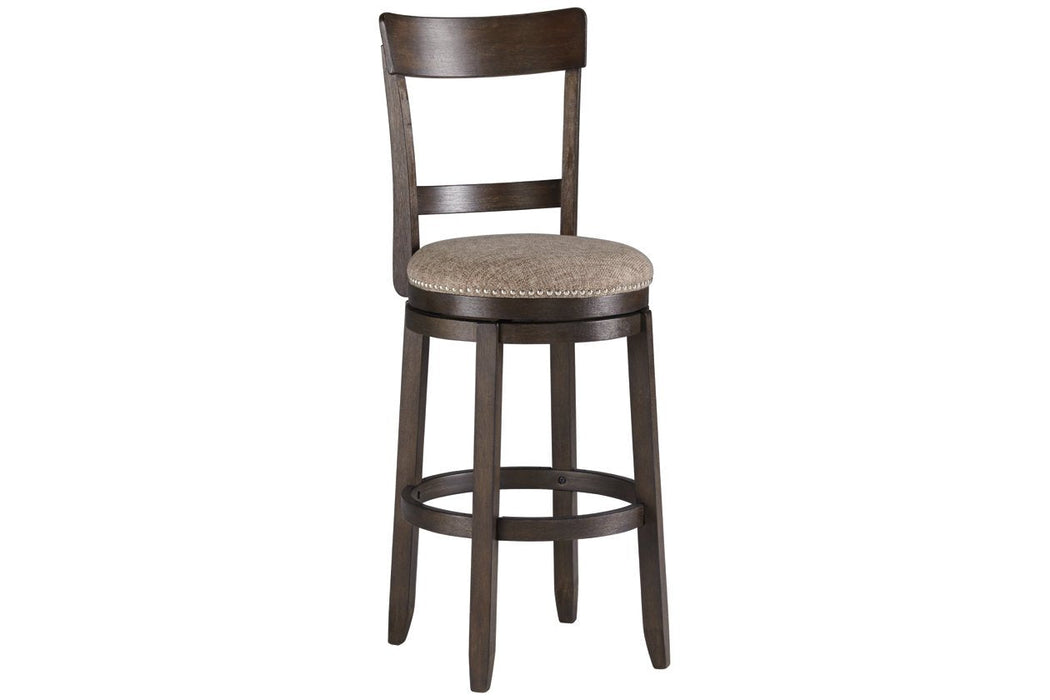 Drewing Brown Bar Height Bar Stool (Set of 2) - Lara Furniture