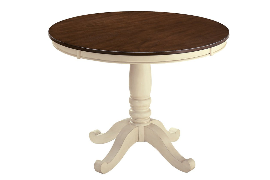 Whitesburg Brown/Cottage White Dining Table Top - Lara Furniture