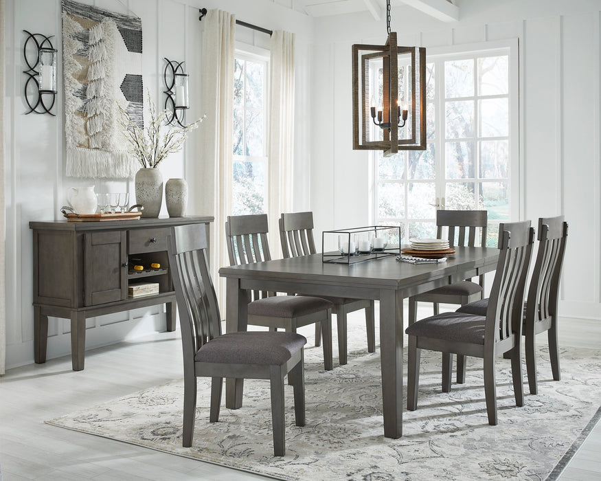 Hallanden Gray Dining Set