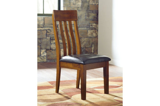 Ralene Medium Brown Single Dining Chair - Lara Furniture