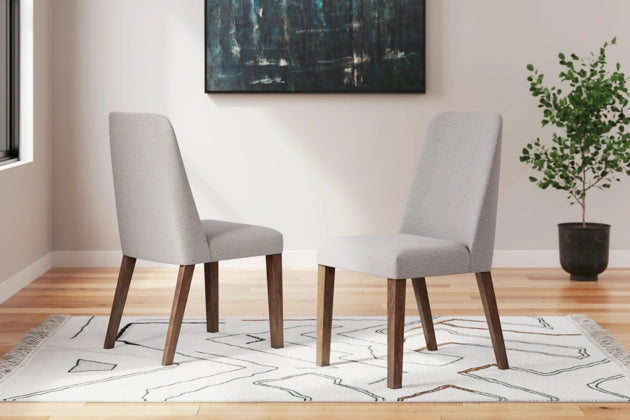 Lyncott Light Gray Dining Chair