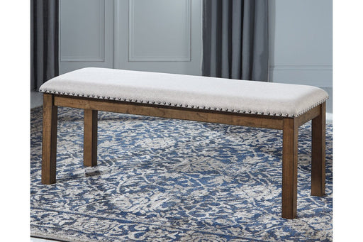 Moriville Beige Dining Bench - Lara Furniture