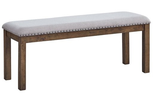 Moriville Beige Dining Bench - Lara Furniture