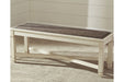 Bolanburg Two-tone Dining Bench - Lara Furniture