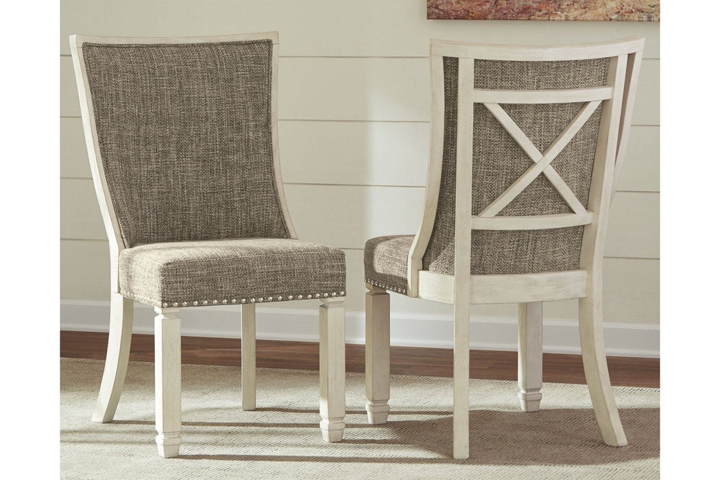 Bolanburg Two-tone Dining Chair (Set of 2) - Lara Furniture