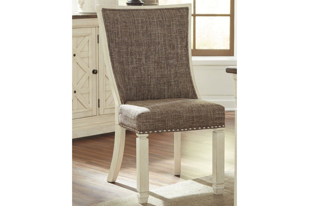 Bolanburg Two-tone Dining Chair (Set of 2) - Lara Furniture