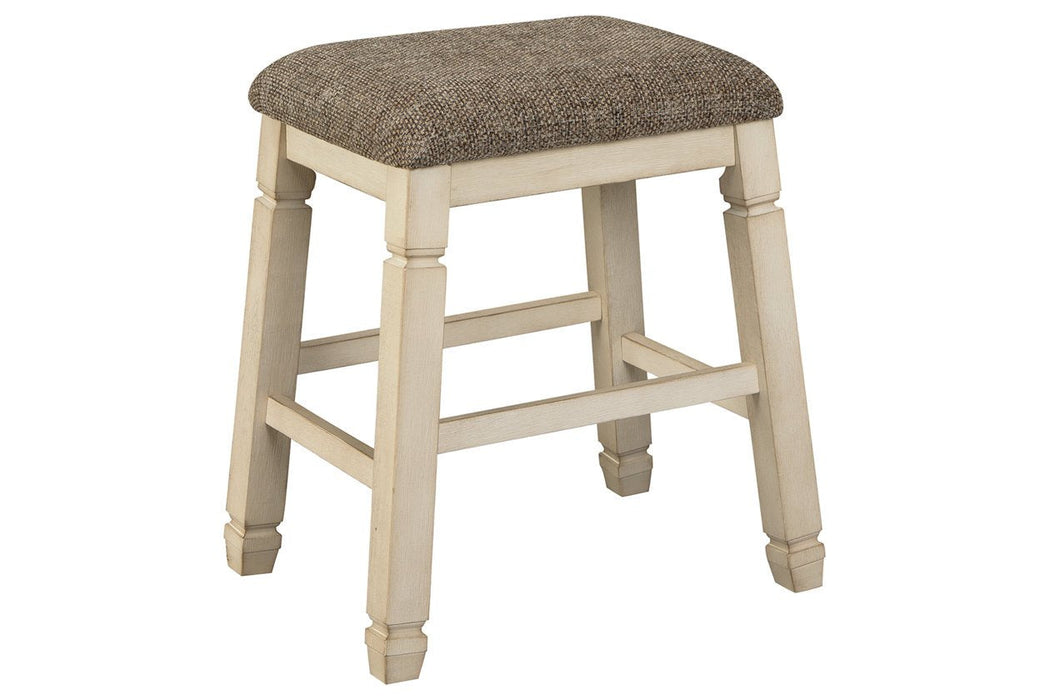 Bolanburg Two-tone Counter Height Bar Stool (Set of 2) - Lara Furniture