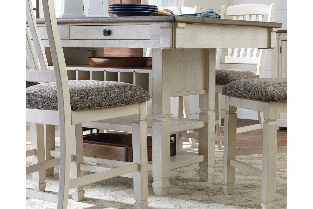 Bolanburg Two-tone Counter Height Dining Table - Lara Furniture