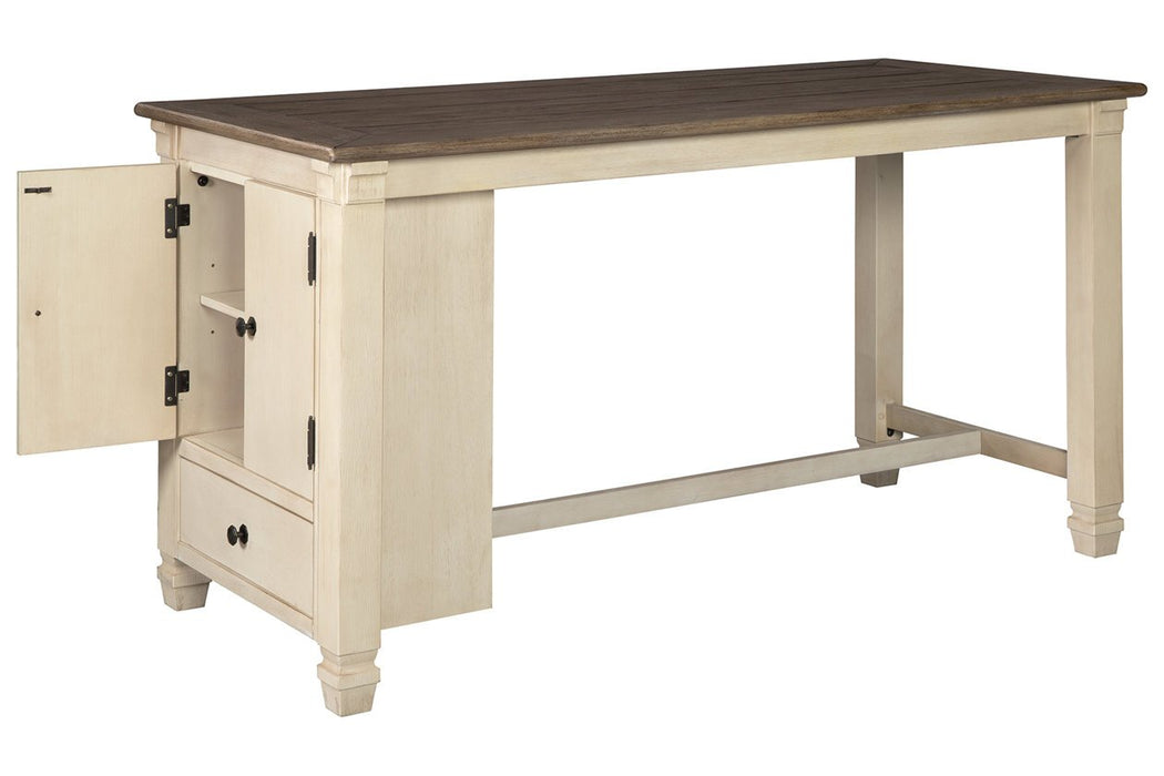 Bolanburg Two-tone Counter Height Dining Table - Lara Furniture