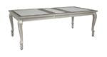 Coralayne Silver Dining Extension Table - Lara Furniture