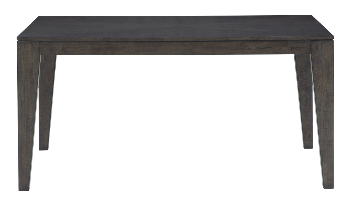 Trishcott Dark Brown Dining Table - Lara Furniture