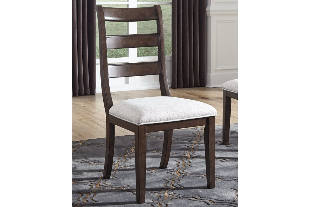 Adinton Reddish Brown Dining Chair (Set of 2) - Lara Furniture