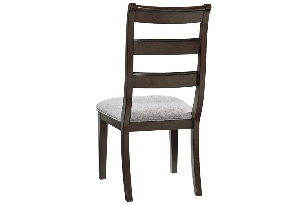 Adinton Reddish Brown Dining Chair (Set of 2) - Lara Furniture