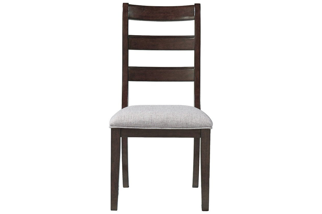 Adinton Reddish Brown Dining Chair (Set of 2) - Lara Furniture