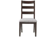 Adinton Reddish Brown Dining Chair (Set of 2) - Lara Furniture