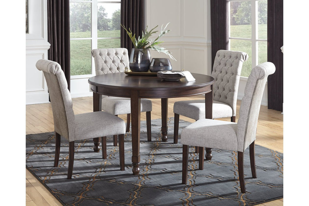 Adinton Reddish Brown Dining Extension Table - Lara Furniture