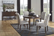 Adinton Reddish Brown Dining Room Set - Lara Furniture