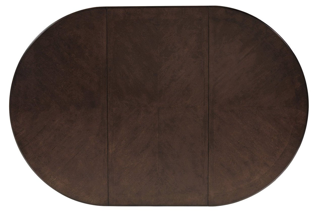 Adinton Reddish Brown Dining Extension Table - Lara Furniture