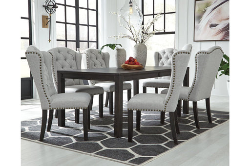 Jeanette Black Dining Table - Lara Furniture