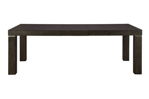 Hyndell Dark Brown Dining Extension Table - Lara Furniture
