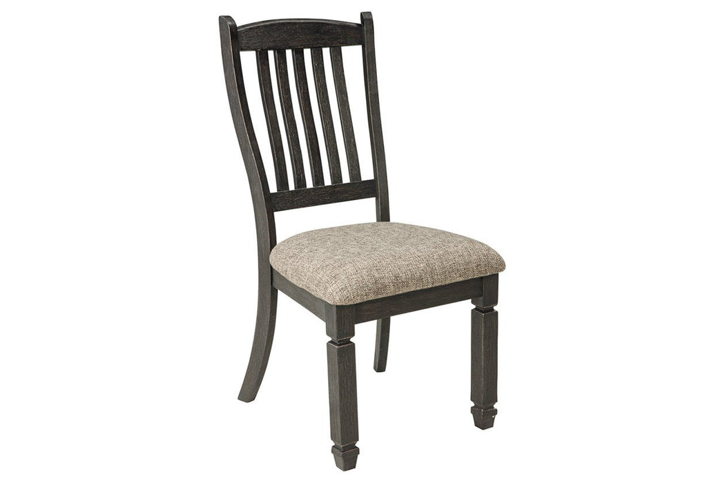 Tyler Creek Black/Grayish Brown Dining Chair (Set of 2) - Lara Furniture