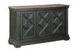 Tyler Creek Black/Gray Dining Server - Lara Furniture