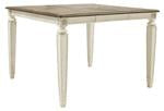 Realyn Two-tone Counter Height Dining Table - Lara Furniture