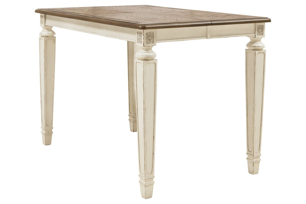 Realyn Two-tone Counter Height Dining Table - Lara Furniture