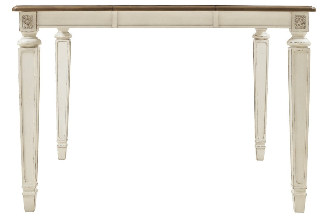 Realyn Two-tone Counter Height Dining Table - Lara Furniture