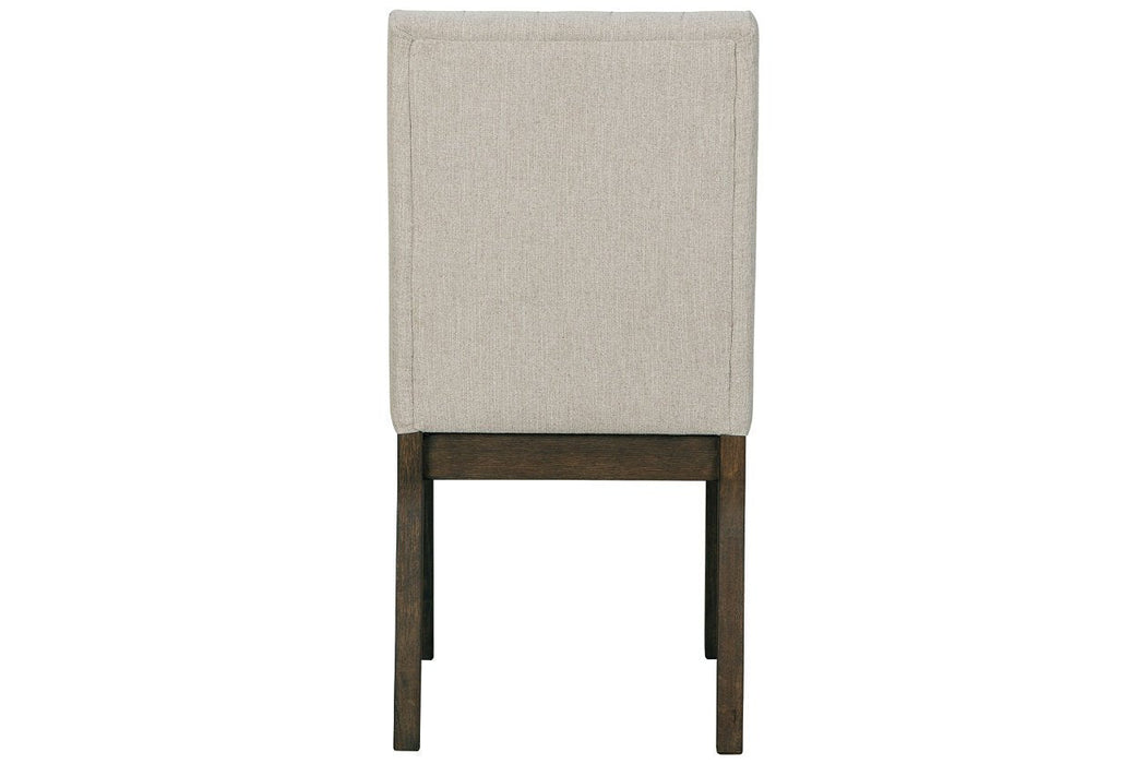 Dellbeck Beige Dining Chair (Set of 2) - Lara Furniture